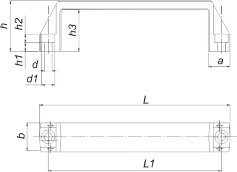 Desenho técnico - Alça 133 E 196